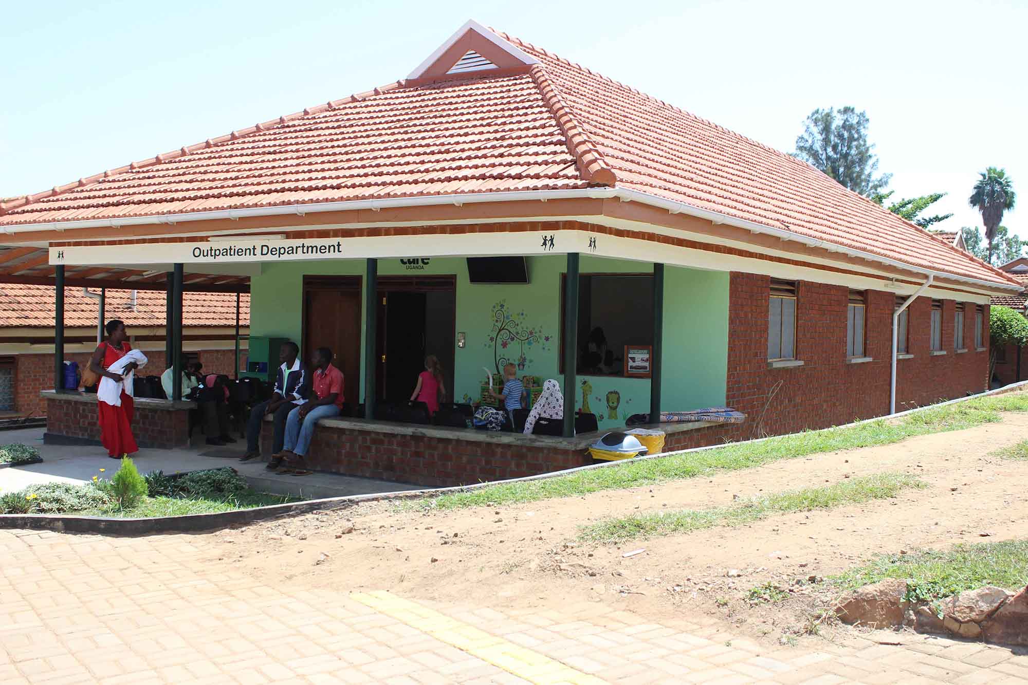 Unveiling the new Outpatient Department at CURE Uganda