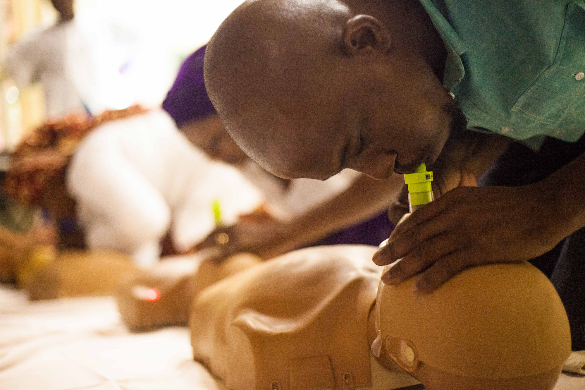 CPR Training at CURE Niger