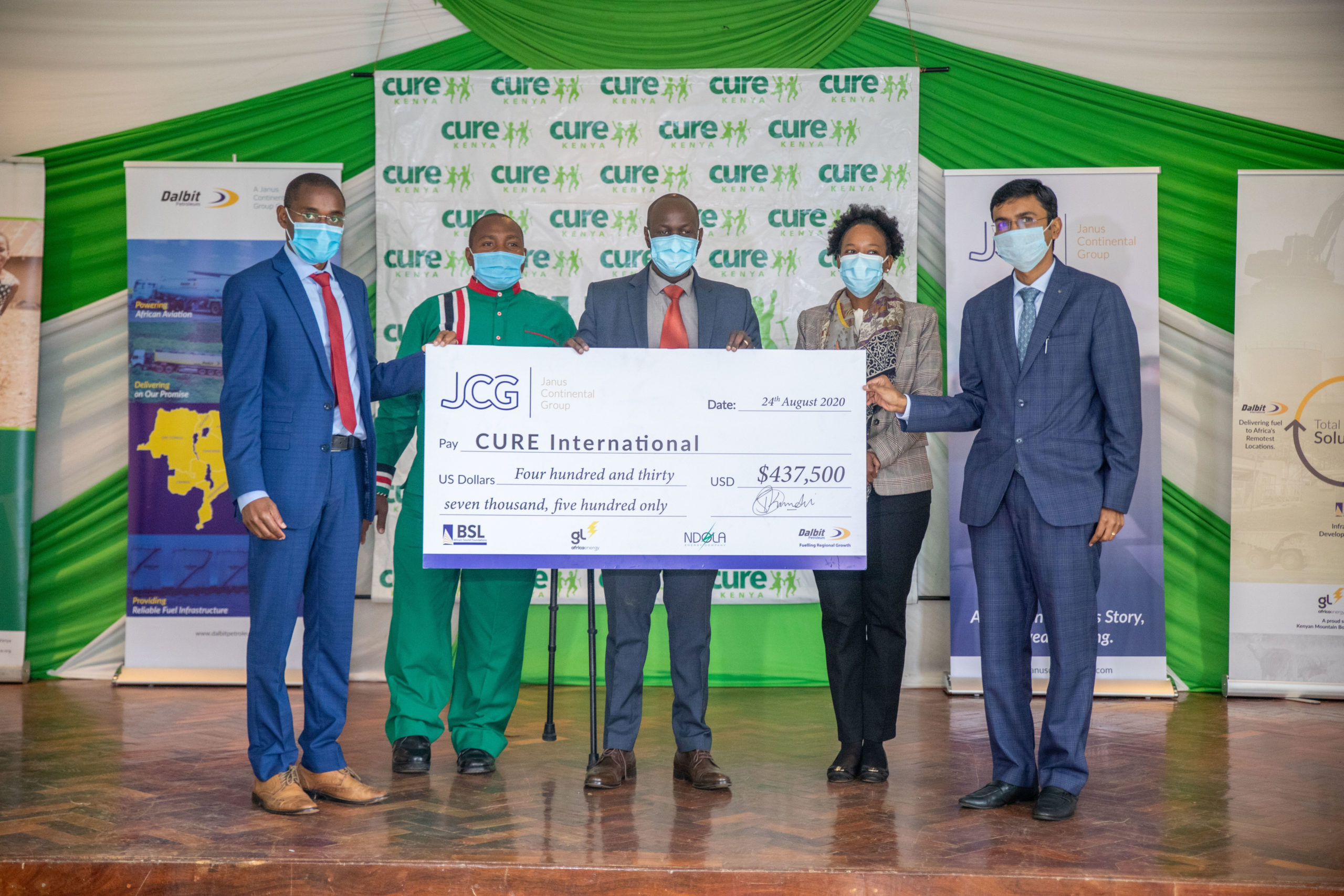 JCG Responds to the Need for PPE Gear with a Donation to CURE International