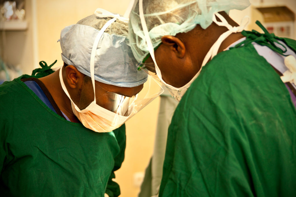 Surgery at a CURE Ethiopia
