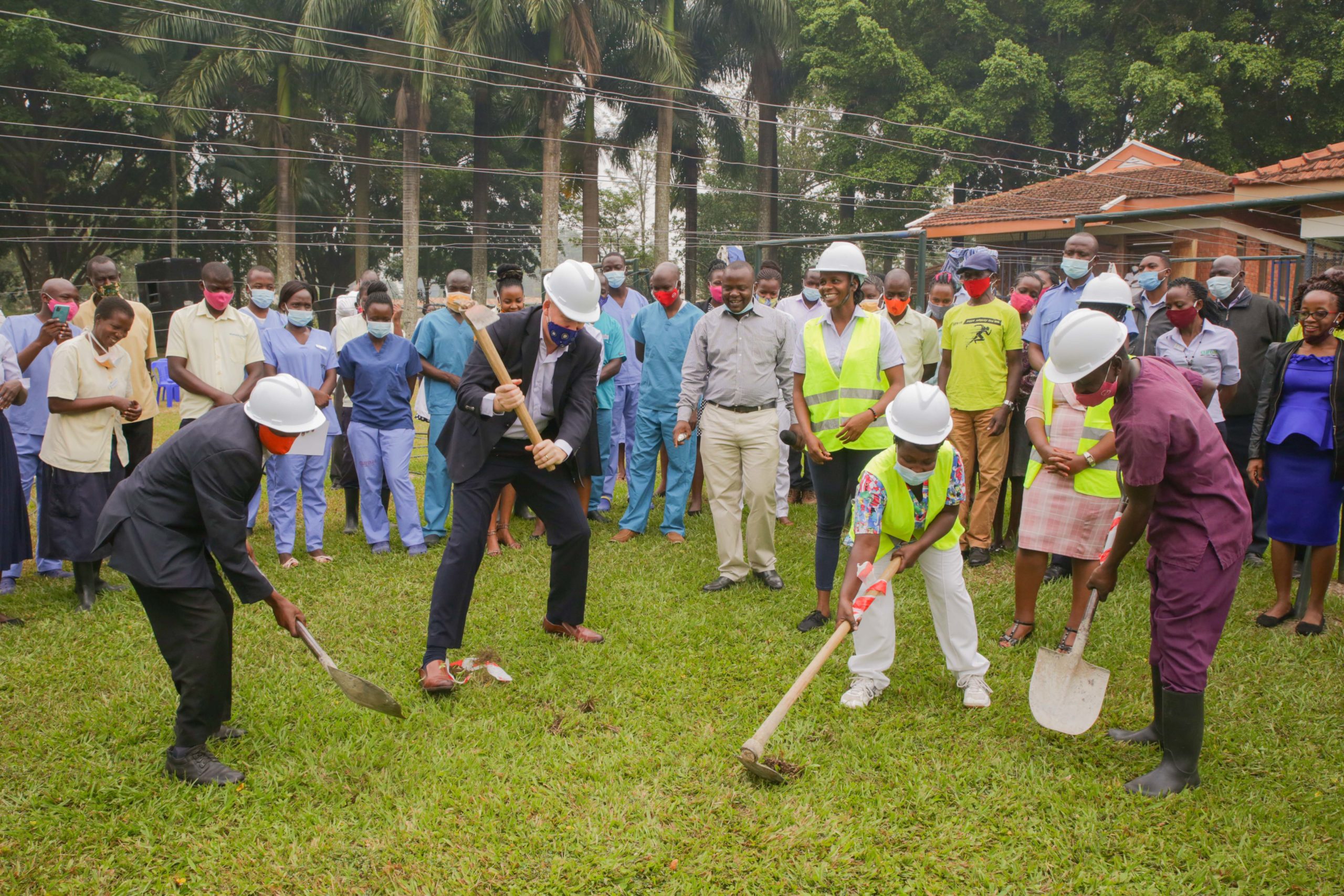 Breaking Ground for Expansion at CURE Uganda