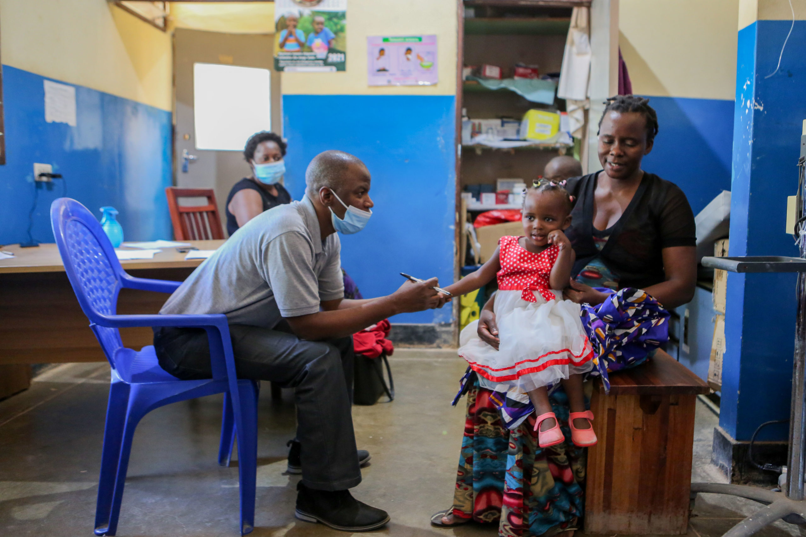 Finding neglected child health conditions with mobile clinics
