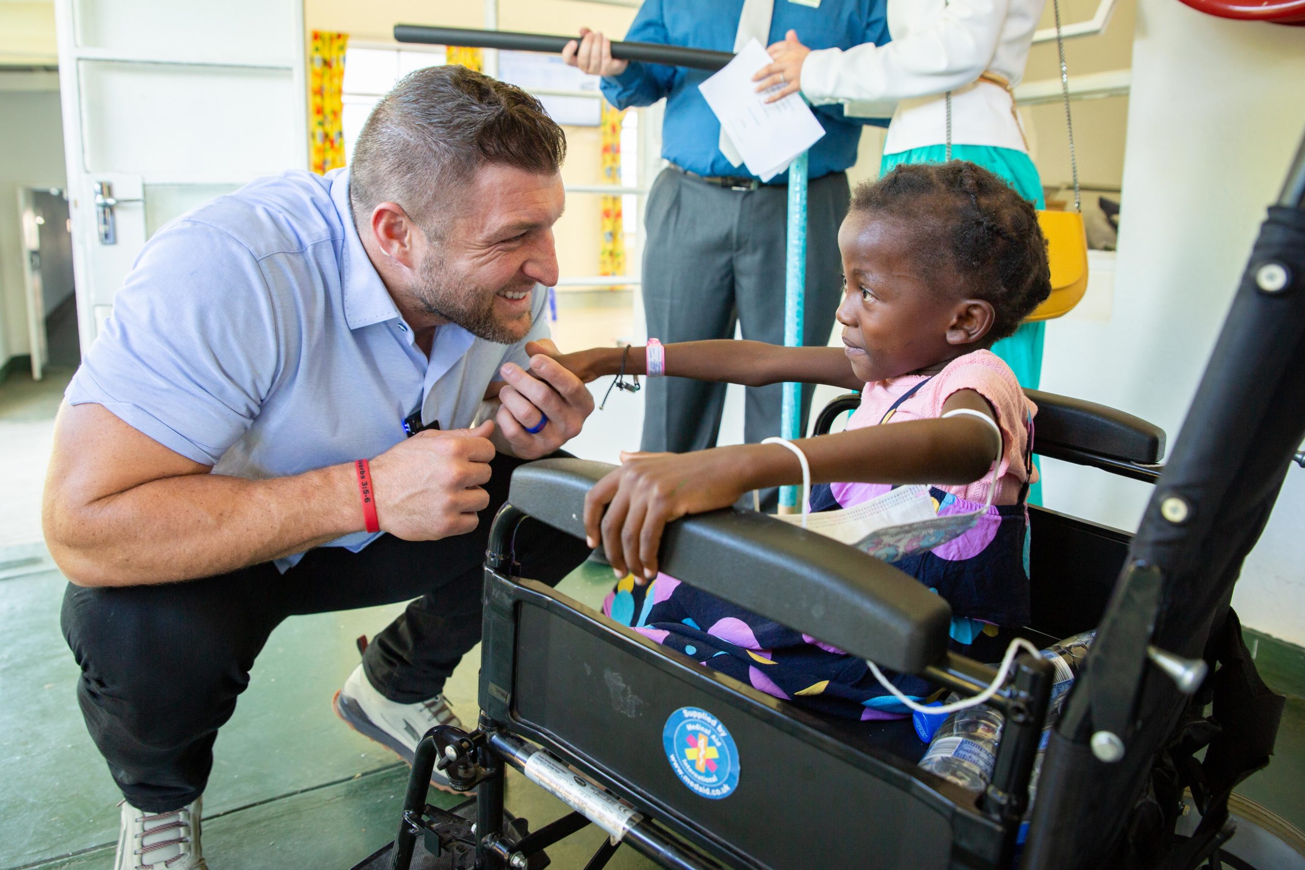Tim Tebow Breaks Ground for New Children’s Ward at CURE Zimbabwe