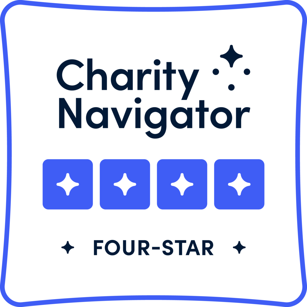 Charity Navigator 4 Star Charity Rating Badge
